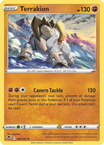 Terrakion 97/195 - Silver Tempest Holofoil - Poke-Collect