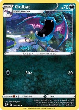 Golbat 104/195 - SWSH12 Silver Tempest - Poke-Collect