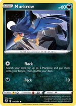 Murkrow 106/195 - SWSH12 Silver Tempest Reverse Holofoil - Poke-Collect