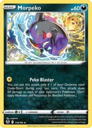 Morpeko 116/195 - SWSH12 Silver Tempest - Poke-Collect