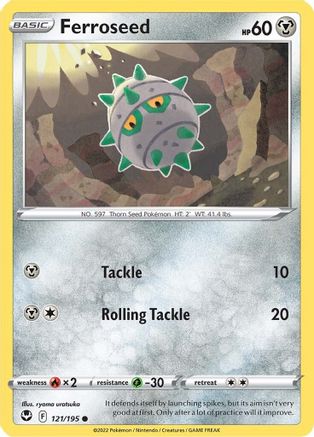 Ferroseed 121/195 - SWSH12 Silver Tempest - Poke-Collect
