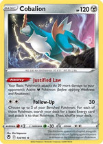 Cobalion 126/195 - SWSH12 Silver Tempest - Poke-Collect