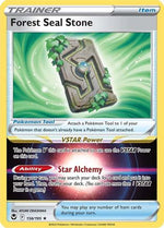 Forest Seal Stone 156/195 - SWSH12 Silver Tempest Holofoil - Poke-Collect