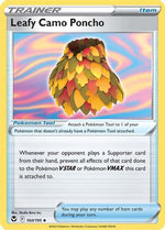 Leafy Camo Poncho 160/195 - SWSH12 Silver Tempest Reverse Holofoil - Poke-Collect