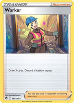 Worker 167/195 - Silver Tempest - Poke-Collect