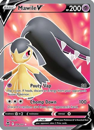 Mawile V (Full Art) 178/195 - SWSH12 Silver Tempest Holofoil - Poke-Collect