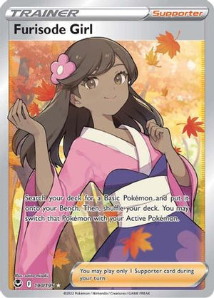 Furisode Girl (Full Art) 190/195 - SWSH12 Silver Tempest Holofoil - Poke-Collect