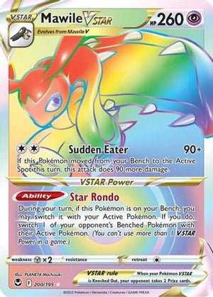 Mawile VSTAR (Secret) 200/195 - SWSH12 Silver Tempest Holofoil - Poke-Collect