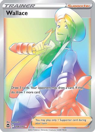 Wallace 208/195 - Silver Tempest Holofoil - Poke-Collect