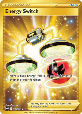 Energy Switch (Secret) 212/195 - SWSH12 Silver Tempest Holofoil - Poke-Collect