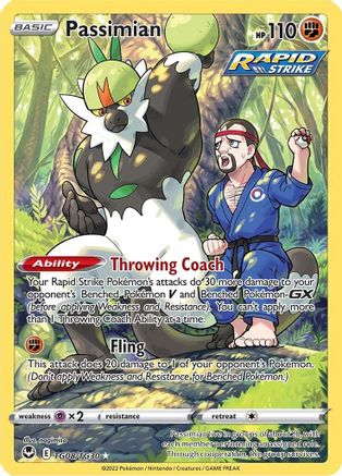 Passimian TG08/30 - SWSH12 Silver Tempest Trainer Gallery Holofoil - Poke-Collect