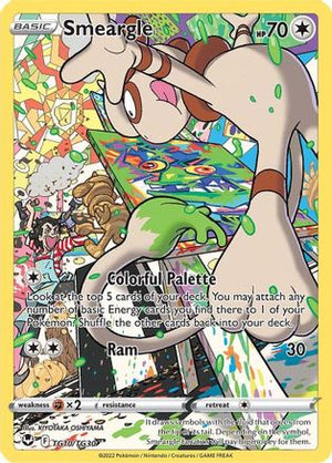 Smeargle TG10/30 - Silver Tempest Trainer Gallery Holofoil - Poke-Collect