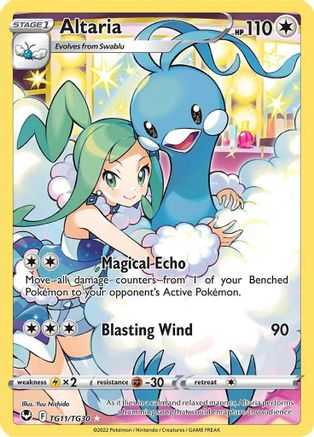 Altaria TG11/30 - SWSH12 Silver Tempest Trainer Gallery Holofoil - Poke-Collect