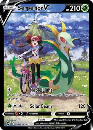 Serperior V TG13/30 - SWSH12 Silver Tempest Trainer Gallery Holofoil - Poke-Collect