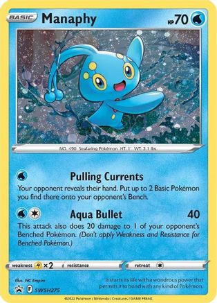 Manaphy - SWSH275 SWSH275/307 - SWSH Sword & Shield Promo Cards Holofoil - Poke-Collect