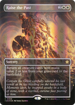 Raise the Past (FDN-369) - Foundations (Borderless) Foil - Poke-Collect