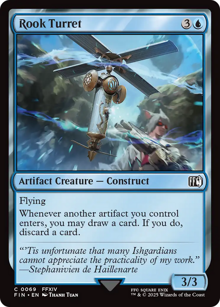 Rook Turret (FIN-069) - FINAL FANTASY Foil - Poke-Collect
