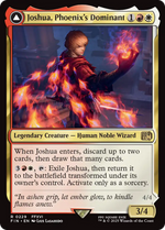 Joshua, Phoenix's Dominant // Phoenix, Warden of Fire (FIN-229) - FINAL FANTASY: (enchantment) Foil - Poke-Collect