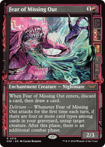 Fear of Missing Out (DSK-316) - Duskmourn: House of Horror: (Showcase) - Poke-Collect