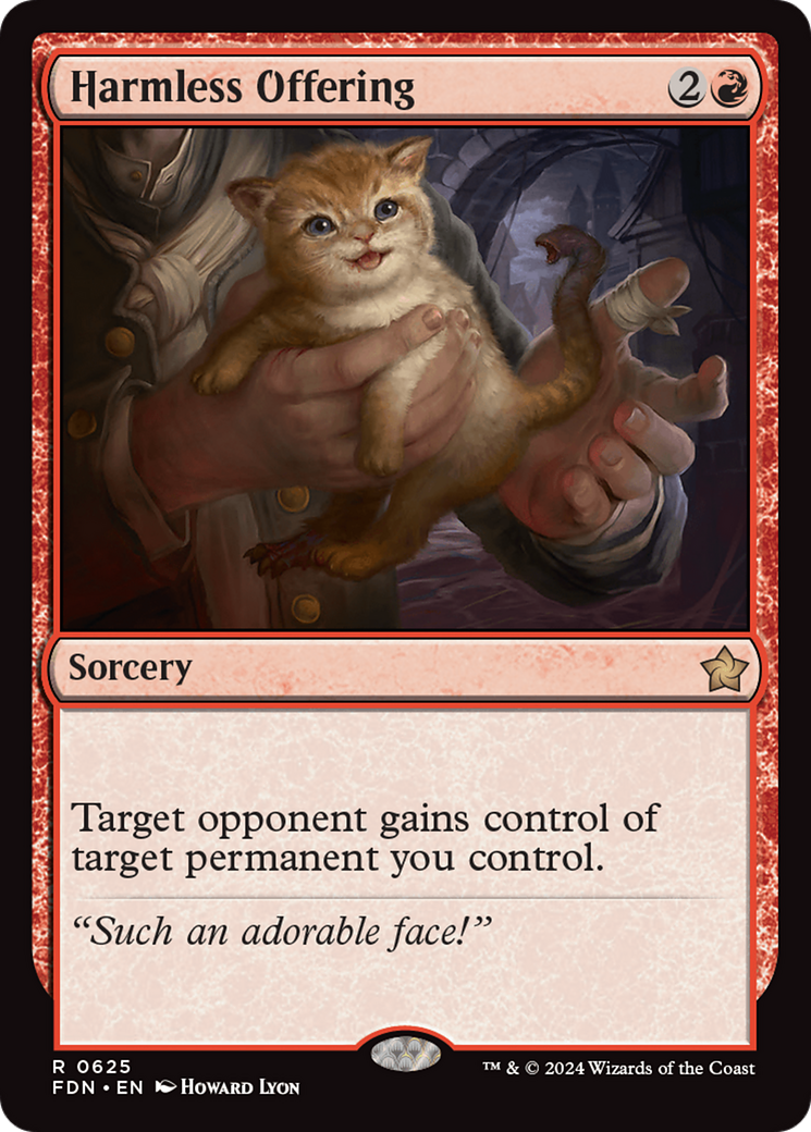 Harmless Offering (FDN-625) - Foundations - Poke-Collect