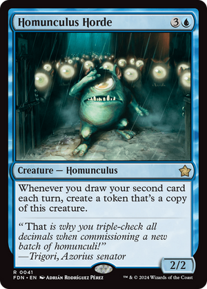 Homunculus Horde (FDN-041) - Foundations Foil - Poke-Collect
