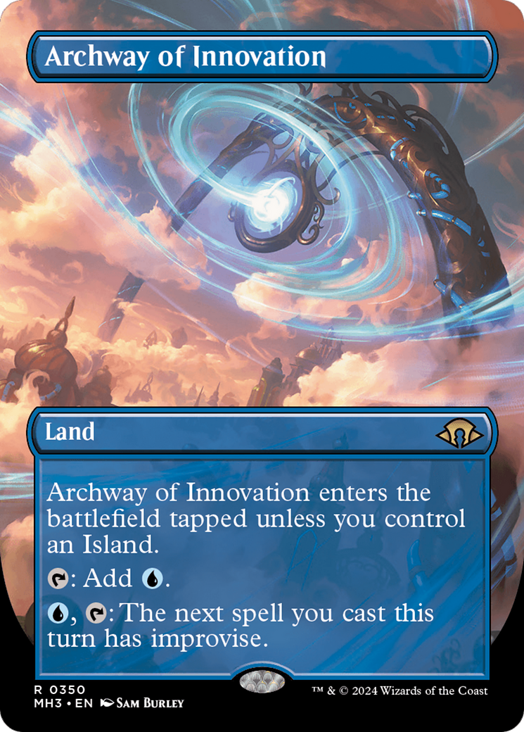 Archway of Innovation (Borderless) (MH3-350) - Modern Horizons 3 (Borderless) Foil - Poke-Collect