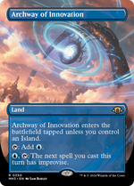 Archway of Innovation (Borderless) (MH3-350) - Modern Horizons 3 (Borderless) Foil - Poke-Collect