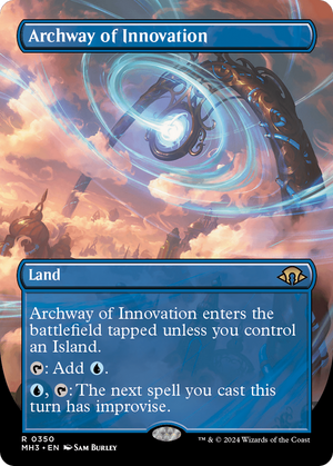 Archway of Innovation (Borderless) (MH3-350) - Modern Horizons 3 (Borderless) - Poke-Collect