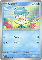 Quaxly 52 - SV01 Scarlet & Violet Base Set Reverse Holofoil - Poke-Collect