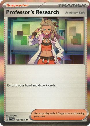 Professor's Research - 189/198 189 - SV01 Scarlet & Violet Base Set Holofoil - Poke-Collect