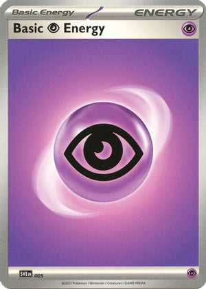 Basic Psychic Energy - 005 5 - SVE Scarlet & Violet Energies - Poke-Collect