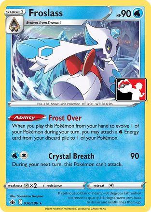 Froslass 36 - Prize Pack Series Cards - Poke-Collect