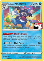 Galarian Mr. Rime 36 - Prize Pack Series Cards - Poke-Collect