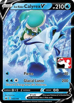 Ice Rider Calyrex V 45 - Prize Pack Series Cards Holofoil - Poke-Collect