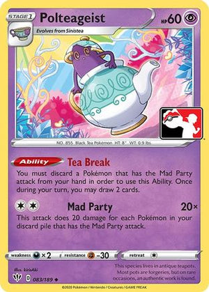 Polteageist 83 - Prize Pack Series Cards Holofoil - Poke-Collect