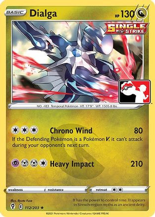 Dialga 112 - Prize Pack Series Cards - Poke-Collect