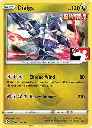 Dialga 112 - Prize Pack Series Cards - Poke-Collect