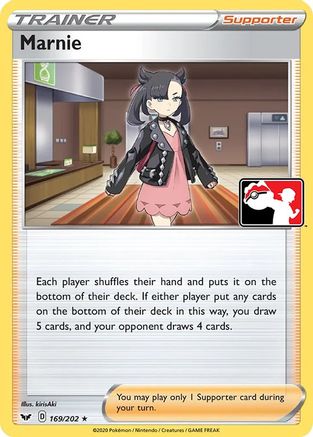 Marnie 169 - Prize Pack Series Cards Holofoil - Poke-Collect
