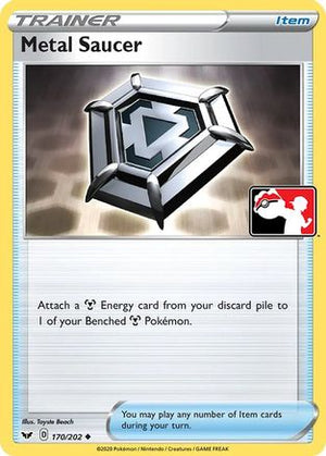 Metal Saucer 170 - Prize Pack Series Cards Holofoil - Poke-Collect