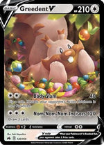Greedent V 120/159 - Crown Zenith Holofoil - Poke-Collect