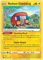 Radiant Charjabug 51/159 - Crown Zenith Holofoil - Poke-Collect