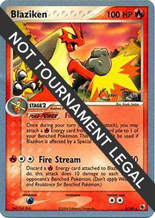 Blaziken - 2004 (Chris Fulop) 3 - World Championship Decks - Poke-Collect