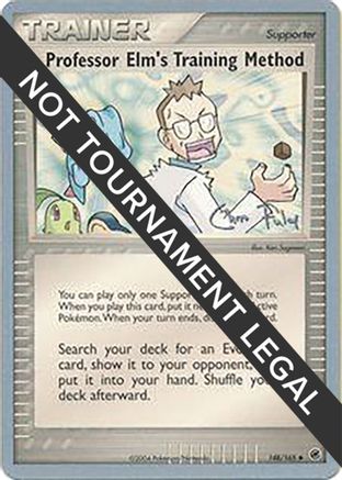 Professor Elm's Training Method - 2004 (Chris Fulop) 148 - World Championship Decks - Poke-Collect