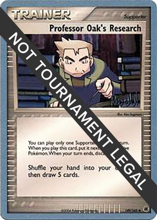 Professor Oak's Research - 2004 (Reed Weichler) 149 - World Championship Decks - Poke-Collect