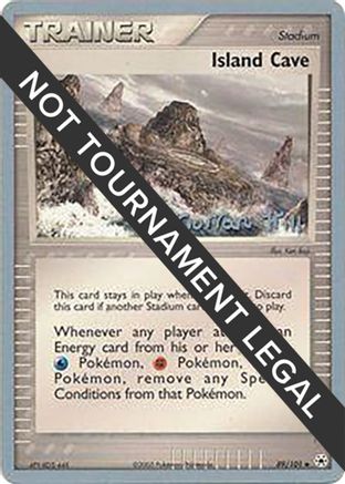 Island Cave - 2005 (Curran Hill) 89 - World Championship Decks - Poke-Collect