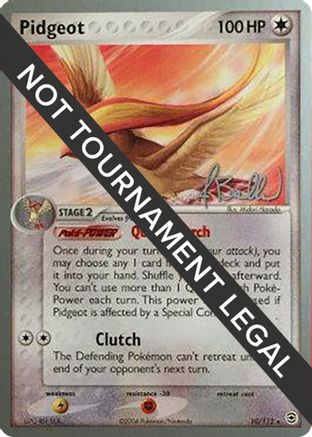 Pidgeot - 2006 (Jimmy Ballard) 10 - World Championship Decks - Poke-Collect