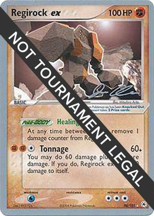 Regirock ex - 2006 (Jason Klaczynski) 98 - World Championship Decks - Poke-Collect