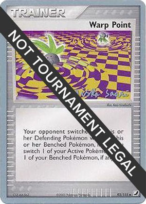 Warp Point - 2006 (Miska Saari) 93 - World Championship Decks - Poke-Collect