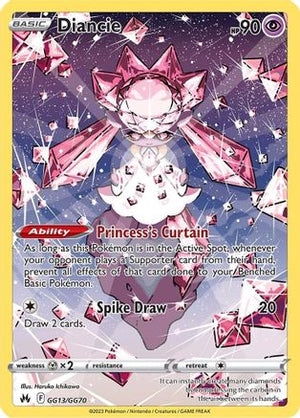 Diancie GG13/70 - Crown Zenith Galarian Gallery Holofoil - Poke-Collect