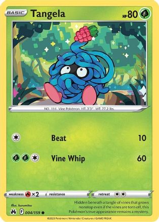 Tangela 4/159 - Crown Zenith - Poke-Collect